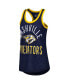 Фото #3 товара Women's Navy Nashville Predators First Base Racerback Scoop Neck Tank Top