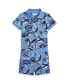 ფოტო #1 პროდუქტის Baby Boys Reef Print Cotton Polo Shirt and Shorts Set