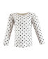 ფოტო #13 პროდუქტის Baby Girls Long Sleeve T-Shirts, Cinnamon Pink Prints