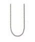 ფოტო #3 პროდუქტის Stainless Steel Polished 24 inch Franco Chain Necklace