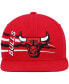 Фото #4 товара Men's Red Chicago Bulls Retro Bolt Deadstock Snapback Hat