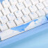 Фото #6 товара Varmilo VEA108 Sea Melody Gaming Tastatur, MX-Silent-Red, weiße LED - US Layout