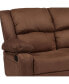 Фото #13 товара Bustle Back Loveseat With Two Built-In Recliners