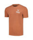 Фото #3 товара Men's Texas Orange Texas Longhorns Campus Badge T-shirt