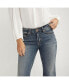 Фото #5 товара Women's Suki Mid Rise Curvy Fit Flare Jeans