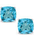 Фото #2 товара Серьги Macy's Blue Topaz Stud