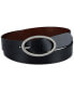 Фото #1 товара Women's Two-In-One Twisted-Buckle Reversible Belt