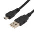 EUROCONNEX USB-A To Micro USB Cable 1 m