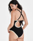Crochet-Trim One-Piece Swimsuit, Created for Macy's