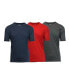 Charcoal -Red-Navy
