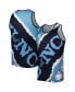 Men's Navy and Carolina Blue North Carolina Tar Heels Jumbotron 2.0 Sublimated Tank Top Navy, Carolina Blue, L - фото #1