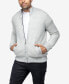 ფოტო #3 პროდუქტის Men's Full-Zip High Neck Sweater Jacket