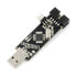 Фото #1 товара Программатор AVR совместимый с USBasp ISP + лента IDC - черный