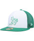 Фото #1 товара Men's White, Green Oakland Athletics 2023 On-Field Batting Practice 59FIFTY Fitted Hat