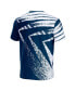 Фото #4 товара Men's NFL X Staple Navy Houston Texans Team Slogan All Over Print Short Sleeve T-shirt