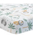 Фото #1 товара Jungle Friends 100% Cotton Safari Animals Baby Fitted Crib Sheet