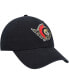 Фото #4 товара Men's Black Ottawa Senators Clean Up Adjustable Hat
