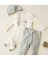 Baby 4-Piece Airplane Outfit Set 3M