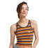 Фото #1 товара SUPERDRY Vintage Cali Stripe Crop sleeveless T-shirt
