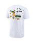 ფოტო #5 პროდუქტის Men's White Utah Jazz Street Collective T-shirt
