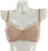 Фото #1 товара Wolford 254359 Womens Underwired Lace Cup Bra Rosepowder Size 34 C