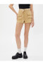 Фото #3 товара Шорты женские Kot Koton высокая талия с карманами