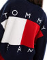 Фото #8 товара Tommy Jeans flag badge cardigan in navy