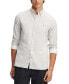 Фото #3 товара Men's Dot-Print Button-Down Oxford Shirt
