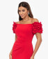 Фото #4 товара Petite Off-the-Shoulder Ruffle-Sleeve Gown