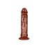 Фото #5 товара Naturdildo mit Aderung und Saugfuß, 22 cm