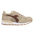 Фото #1 товара Diadora Trident 90 Canvas Lace Up Mens Beige Sneakers Casual Shoes 178534-25048