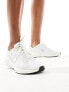 Nike Running Revolution 7 trainers in white and silver