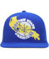 ფოტო #2 პროდუქტის Men's Royal Golden State Warriors Paint By Numbers Snapback Hat