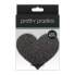 Pretty Pasties - Glitter Hearts, 2 Paar