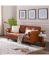 Фото #2 товара Maebelle Leather Sofa with Tufted Seat And Back