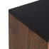 Фото #8 товара Ночной столик ABNER Коричневый Чёрный Железо Древесина манго 40 x 40 x 50 cm