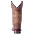 Фото #3 товара Laredo Anita Embroidered Square Toe Cowboy Womens Brown Casual Boots 5602