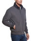 Фото #3 товара Men's Microfiber Bomber Jacket