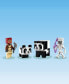 Фото #6 товара Minecraft The Panda Haven 21245 Toy Building Set with Jungle Explorer, Panda, Baby Panda and Skeleton Figures