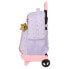 Школьный рюкзак с колесиками Wish Лиловый 33 X 45 X 22 cm