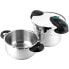 Фото #1 товара Скороварка Fagor Future Steel 4 L, 6 L, 2 предмета - Домашняя кухонная посуда