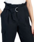 Petite D-Ring-Belt High-Rise Cargo Pants, Created for Macy's