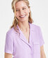 Women's 2-Pc. Sparkle Knit Pajamas Set, Created for Macy's