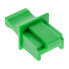 Фото #2 товара InLine Dust Cover for RJ45 female - green - 10 pcs.