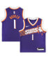 ფოტო #1 პროდუქტის Little Boys and Girls Devin Booker Purple Phoenix Suns Swingman Player Jersey - Icon Edition