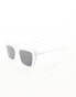 Фото #4 товара Spitfire cut eighty nine rectangle sunglasses in clear with black lens