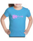 ფოტო #1 პროდუქტის Shake it Off - Girl's Child Word Art T-Shirt