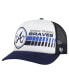 Фото #1 товара Men's White, Navy Atlanta Braves 2024 Spring Training Foam Trucker Adjustable Hat