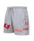 Фото #3 товара Men's Pewter Tampa Bay Buccaneers Woven Shorts