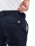 Dickies 873 slim straight fit work chino trousers in navy темно-темно-синий, W34 L30 - фото #10